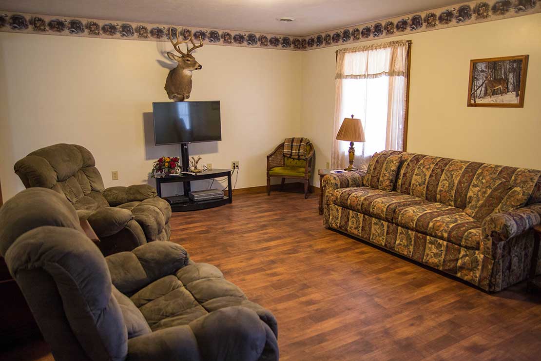 outdoorsman living room ideas